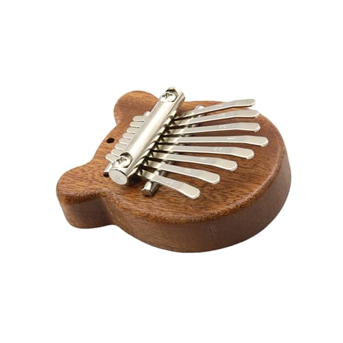 Tragbares Holzfinger Daumen Klavier 8 Tasten Finger Klavier Finger Piano Anfänger Tastaturinstrument Einfach Zu Bedienen von BABYVIVA
