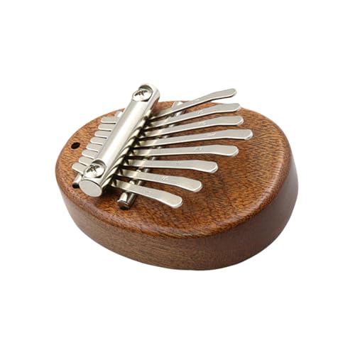 Tragbares Holzfinger Daumen Klavier 8 Tasten Finger Klavier Finger Piano Anfänger Tastaturinstrument Einfach Zu Bedienen von BABYVIVA