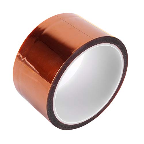 BACAR 1 rolle 50mm x 33m Kapton Band Klebeband Hohe Temperatur Beständig Polyimid von BACAR