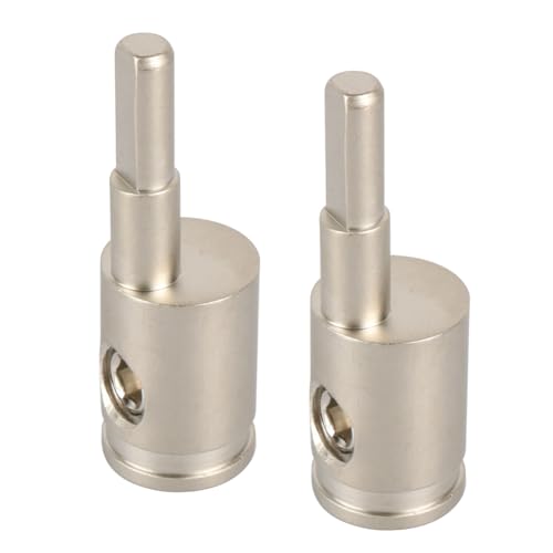 Bacar 4 Gauge auf 8 Gauge Auto-Audio, Amp-Eingangsreduzieradapter-Klemmenblock, Erdungs-Amp-Eingangsreduzieradapter, Auto-Verstärker-Stromkabelklemmen für Auto (2 STK) von BACAR