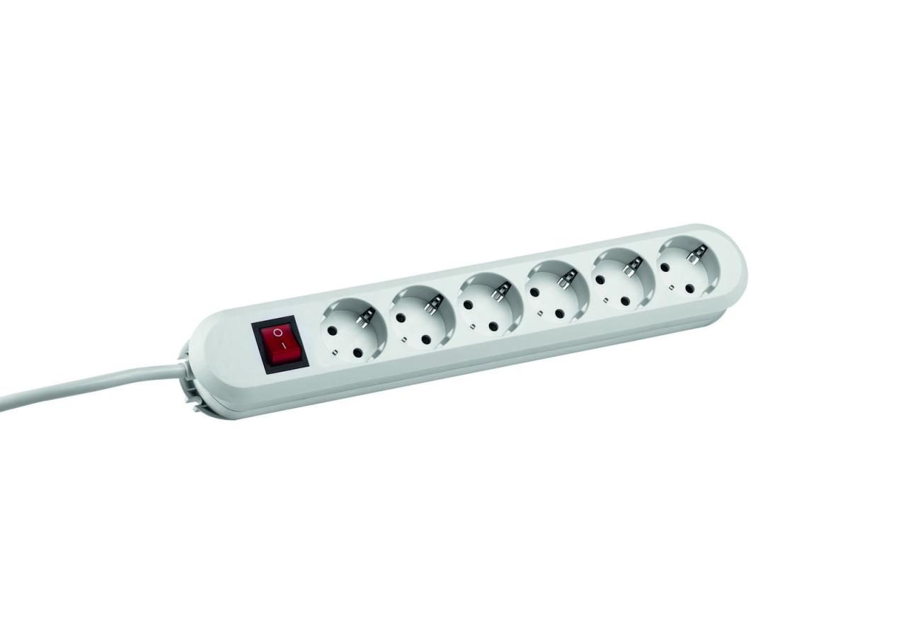 BACHMANN Steckdosenleiste mit Schalter 5 m BACHMANN Steckdosenleiste mit Schalter 5 m von BACHMANN