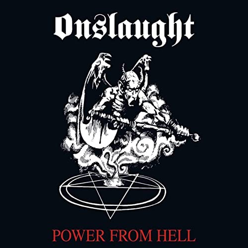 Power From Hell (White & Red Splatter Vinyl) [Vinyl LP] von BACK ON BLACK