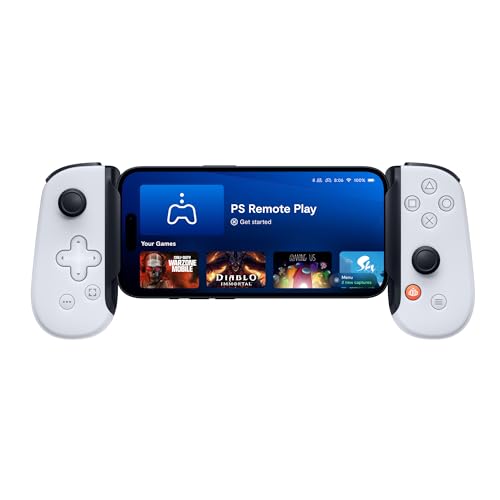 BACKBONE One Mobiler Gaming-Controller für das Android & iPhone 15/16 Series (USB-C) - PlayStation Edition - 2nd Gen - Verwandeln Sie Ihr Handy in eine Spielekonsole - Spiele Xbox, PlayStation & mehr von BACKBONE