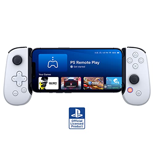 BACKBONE One Mobiler Gaming-Controller für das iPhone (Lightning) - PlayStation Edition - 1st Gen - Verwandle dein iPhone in eine Spielkonsole - Spiele Xbox, PlayStation, Call of Duty, Roblox & mehr von BACKBONE