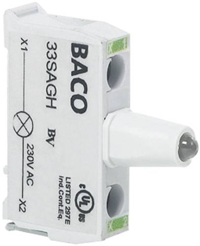 BACO BA33SAYL LED-Element Gelb 12 V/DC, 24 V/DC 1St. von BACO