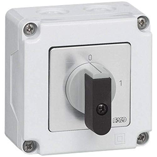 BACO NB03AQ1 Trennschalter, 16 A, 1 x 90 Grad, Grau, Schwarz, 1 Stück BACO NB03AQ1 Trennschalter, 16 A, 1 x 90 Grad, Grau, Schwarz, 1 Stück von BACO