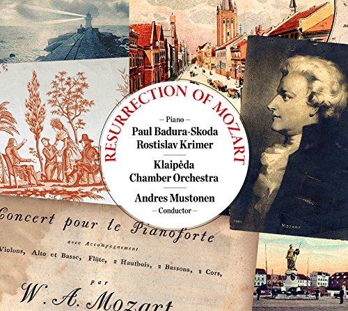 Ressurection of Mozart von BADURA-SKODA/KRIMER/MUSTONEN/KLAIPEDA CHAMBER ORCH