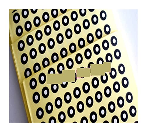 3D-Scan-Marker für 3D-Scanner 10.000 Punkte 3D-Scanner-Markierungspunkt Mattschwarzer Punktmarkierungsmaschinen-Markierungspunkt(3mm x 6mm) von BAFEIYA