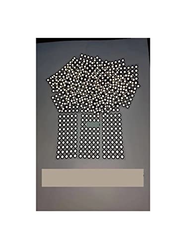 3D-Scan-Marker für 3D-Scanner 1000-Punkt-3D-Scanner Photogrammetrie Hochreflektierender Markierungspunkt Markierungspunkt 3D-Scanner-Zielpunkt(1000 point-01) von BAFEIYA