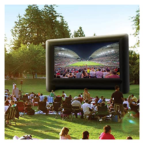 Projektionsleinwand 30 / 40FT Outdoor Giant Inflatable Movie Screen Projector Movie Film Bildschirm for Big Event Party Theatre(10x8m) von BAFEIYA