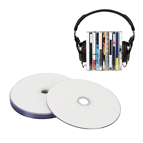 4,7 GB DVD R Media Discs Blanker CD, 16x Hochgeschwindigkeitsaufzeichnungsmedien füR Musikvideosfotos mit Robustem PC -Material füR Dauerhafte Datenarchivierung (10PCS) von BAFOVY
