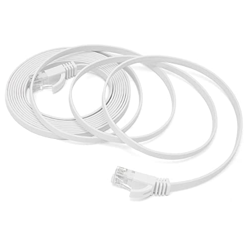 BAFOVY 10 Gbit/S, 600 MHz Hochgeschwindigkeits-Ethernet-Kabel, 8-Twisted-Paar-Draht, Goldplattierter RJ45 für Universelle Kompatibilität, Solides Patchkabel für Smart-TVs, Laptops und Mehr (#4) von BAFOVY
