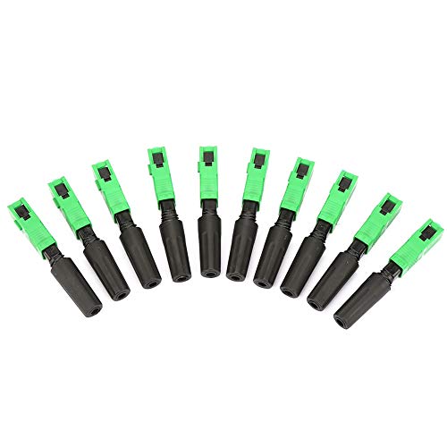 BAFOVY 100pcs SC -Glasfaseranschluss Schnellanbauadapter, Schnelle Kälteverbindung für FTTH, CATV mit übereinstimmten Tools -Steckverbindern Einzelmodus 9/125 Mechanik BAFOVY 100pcs SC -Glasfaseranschluss Schnellanbauadapter, Schnelle Kälteverbindung für FTTH, CATV mit übereinstimmten Tools -Steckverbindern Einzelmodus 9/125 Mechanik von BAFOVY