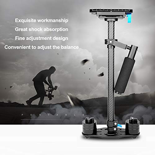 Carbonfaser -Handheld -Stabilisator, Exquisite Verarbeitung Ergonomischer Kamera Stabilisator mit Schnellfreigabeplatte für DSLR Kameras, Einstellbare Höhe von 38,2 cm Bis 60 cm, Hergestellt von Carbonfaser -Handheld -Stabilisator, Exquisite Verarbeitung Ergonomischer Kamera Stabilisator mit Schnellfreigabeplatte für DSLR Kameras, Einstellbare Höhe von 38,2 cm Bis 60 cm, Hergestellt von von BAFOVY