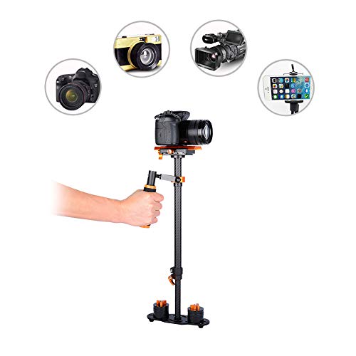 Carbonfaser -Handheld -Stabilisator, Exquisite Verarbeitung Ergonomischer Kamera Stabilisator mit Schnellfreigabeplatte für DSLR Kameras, Einstellbare Höhe von 38,2 cm Bis 60 cm, Hergestellt von Carbonfaser -Handheld -Stabilisator, Exquisite Verarbeitung Ergonomischer Kamera Stabilisator mit Schnellfreigabeplatte für DSLR Kameras, Einstellbare Höhe von 38,2 cm Bis 60 cm, Hergestellt von von BAFOVY