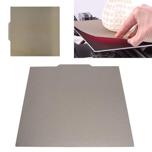 Doppelseitige Build -Platte, Strukturierte PEI, Glatte PEI, 250x250 Mm Build -Platte, Einfach zu Bedienen, Kompatibel mit Qid1 Tech Q1 Pro, 2.4 V2 250, M5 von BAFOVY