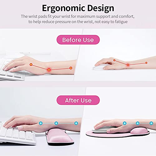 Ergonomische Unterstützung für Komfortable Tipps und Mauskontrolle, Verbesserten Komfort mit Speicherschaum, Sicherer und Stabiler Anti-Rutsch-Basis, Bequemer Atmungsaktives Stoff, Umfassend (BLACK) Ergonomische Unterstützung für Komfortable Tipps und Mauskontrolle, Verbesserten Komfort mit Speicherschaum, Sicherer und Stabiler Anti-Rutsch-Basis, Bequemer Atmungsaktives Stoff, Umfassend (BLACK) von BAFOVY