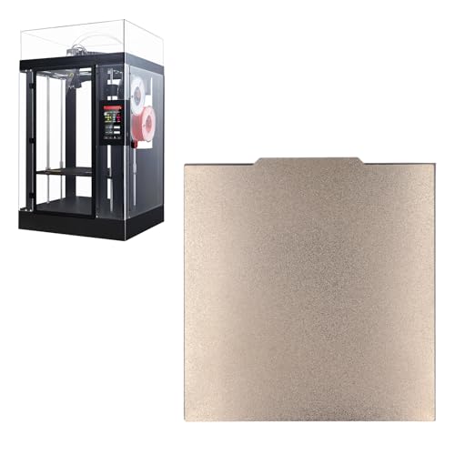 PEI Federstahlbett, Matte Textur 332 X 340 Mm Doppelseitiger Strukturierte PEI -Build -Platte, Verschleiß, Temperatur von Bis zu 200 ℃, 3D -Drucker, die für Raise3D Pro 2, Pro 2 PEI Federstahlbett, Matte Textur 332 X 340 Mm Doppelseitiger Strukturierte PEI -Build -Platte, Verschleiß, Temperatur von Bis zu 200 ℃, 3D -Drucker, die für Raise3D Pro 2, Pro 2 von BAFOVY