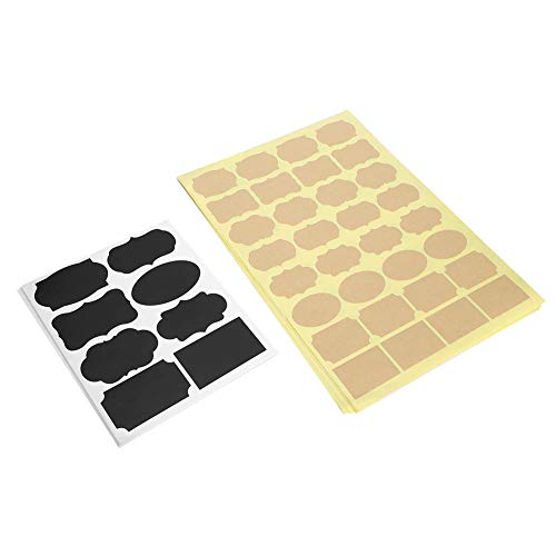 Wasserdichte Tafel Etiketten, 328 Stück Wieder Verwendbarer Aufkleber für Blumentopf-Organisation, Leicht zu Reißen und zu Kleben, Sehr Langlebig, 4 Größen, Hilft bei der Heim Wasserdichte Tafel Etiketten, 328 Stück Wieder Verwendbarer Aufkleber für Blumentopf-Organisation, Leicht zu Reißen und zu Kleben, Sehr Langlebig, 4 Größen, Hilft bei der Heim von BAFOVY