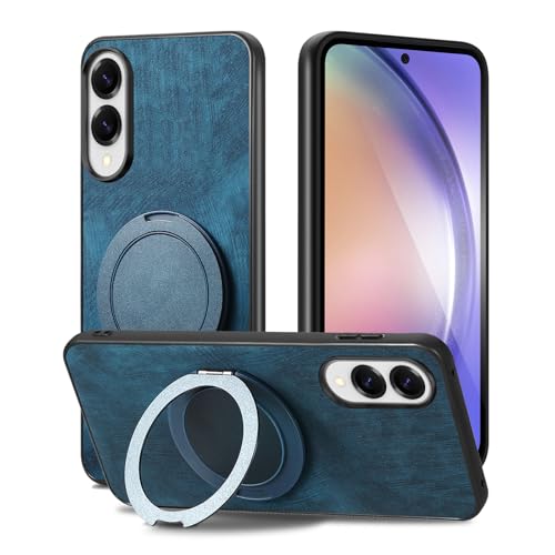 BAFUGU Hülle mit Ständer für Samsung Galaxy S25 Edge, Lederhülle kompatibel mit MagSafe 360 Drehbarer Ringständer Militärische Klasse Stoßfeste Handyhülle für Samsung S25 Edge Case -Königsblau BAFUGU Hülle mit Ständer für Samsung Galaxy S25 Edge, Lederhülle kompatibel mit MagSafe 360 Drehbarer Ringständer Militärische Klasse Stoßfeste Handyhülle für Samsung S25 Edge Case -Königsblau von BAFUGU