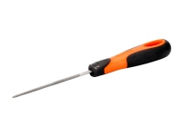 Bahco ERGO 1-230-06-3-2, Datei, Abfalleimer, Glatter Schnitt, Kunststoff, Schwarz, Orange, Ergonomisch, Anti-Rutsch-Griff von BAHCO