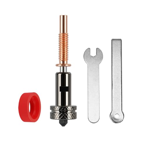 BAHJKASD 0 4 Mm Gehärteter Stahldüse Für 3D Drucker Mit TC4 Legierungsinternröhrchen 0 4 Druckerdüsen 1PC BAHJKASD 0 4 Mm Gehärteter Stahldüse Für 3D Drucker Mit TC4 Legierungsinternröhrchen 0 4 Druckerdüsen 1PC von BAHJKASD