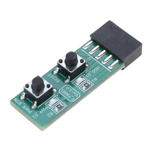 BAHJKASD 2x5 Pin ResetPower Testplatine Für Computeradapter Und Steckermotherboards Für Alle Zwecke BAHJKASD 2x5 Pin ResetPower Testplatine Für Computeradapter Und Steckermotherboards Für Alle Zwecke von BAHJKASD