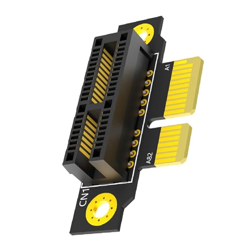 BAHJKASD PCIE 1x 90 Grad Reverse Male to Female Risers Kartenadapter Risers Board PCIe 1x Bis 1x Für 1U Server PC BAHJKASD PCIE 1x 90 Grad Reverse Male to Female Risers Kartenadapter Risers Board PCIe 1x Bis 1x Für 1U Server PC von BAHJKASD