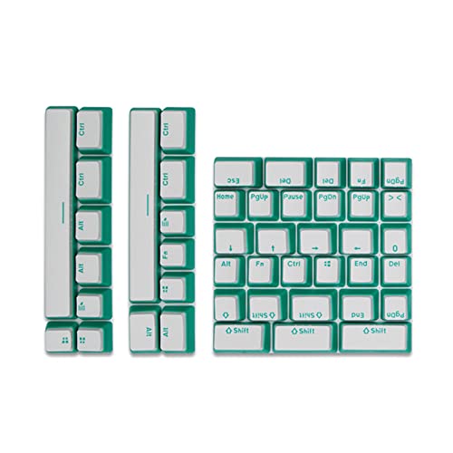 Maßgeschneiderte Tasten PBT 6X 6,5X Leertasten-Tastenkappe Double Shot Tastenkappe für Strafe K65 K70 K95 Tastatur 6,5U Leertaste Pbt Keycap von BAHJKASD