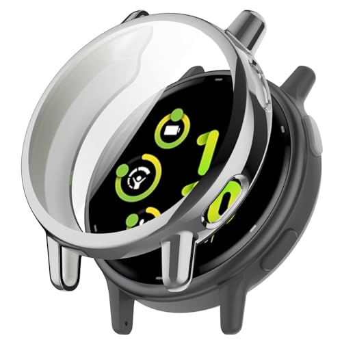 BAIDIYU Hülle Kompatibel mit Amazfit Balance 2, Schlankes und Weiches TPU, Sturzsicher, Kratzfest, Smartwatch Schutzhülle Kompatibel mit Amazfit Balance 2.(Versilberung) von BAIDIYU