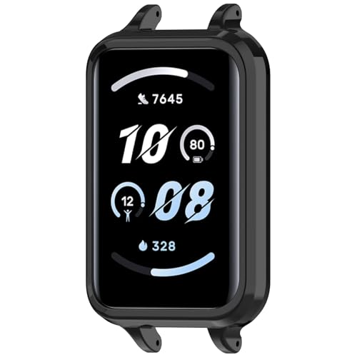 BAIDIYU Hülle Kompatibel mit Honor Band 10,Harter PC, Ultradünn, Sturzsicher, Kratzfest, Smartwatch Schutzhülle Kompatibel mit Honor Band 10.(Schwarz) von BAIDIYU
