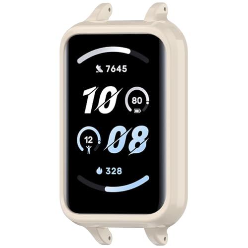 BAIDIYU Hülle Kompatibel mit Honor Band 10,Harter PC, Ultradünn, Sturzsicher, Kratzfest, Smartwatch Schutzhülle Kompatibel mit Honor Band 10.(Transparentes Weiß) von BAIDIYU