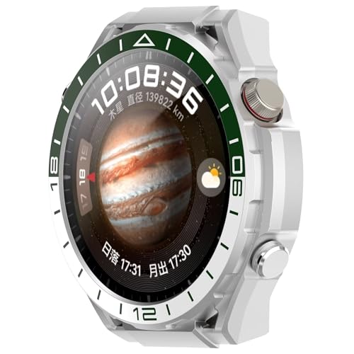 BAIDIYU Hülle Kompatibel mit Huawei Watch 4 Pro,Harter PC, Ultradünn, Sturzsicher, Kratzfest, Smartwatch Schutzhülle Kompatibel mit Huawei Watch 4 Pro.(Grün) von BAIDIYU