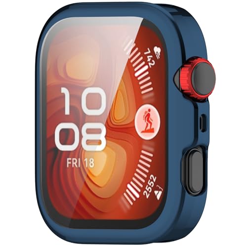 BAIDIYU Hülle Kompatibel mit Huawei Watch Fit 4 Pro, Schlankes und Weiches TPU, Sturzsicher, Kratzfest, Smartwatch Schutzhülle Kompatibel mit Huawei Watch Fit 4 Pro.(Mitternachtsblau) von BAIDIYU