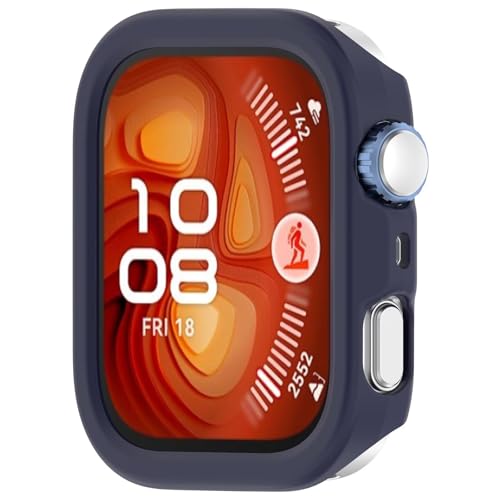 BAIDIYU Hülle Kompatibel mit Huawei Watch Fit 4 Pro,Harter PC, Ultradünn, Sturzsicher, Kratzfest, Smartwatch Schutzhülle Kompatibel mit Huawei Watch Fit 4 Pro.(Mitternachtsblau) von BAIDIYU