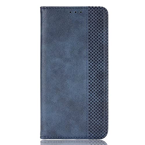 BAIDIYU Hülle Kompatibel mit iPhone 16 Pro Max, Kartensteckplätze, Ständerfunktion, PU Leder Brieftasche Flip Folio, Schutzhülle Kompatibel mit iPhone 16 Pro Max.(Blau) von BAIDIYU