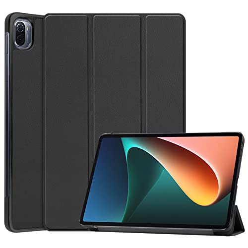 BAIDIYU Hülle für Lenovo Tab P12, Ultraleichte Schutzhülle mit Standfuß und automatischer Sleep/Wake-Funktion, Hülle für Lenovo Tab P12 Tablet.(Schwarz) von BAIDIYU