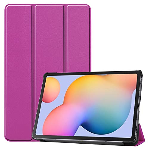 BAIDIYU Hülle für Samsung Galaxy Tab S6 Lite2024, Ultraleichte Schutzhülle mit Standfuß und automatischer Sleep/Wake-Funktion, Hülle für Samsung Galaxy Tab S6 Lite2024 Tablet.(Violett) von BAIDIYU