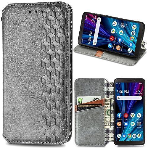BAILI Handyhülle für Xiaomi 15 Ultra [Ständer/Magnetverschluss/Kartensteckplatz] Kariert Schutzhülle für Xiaomi 15 Ultra-06 von BAILI