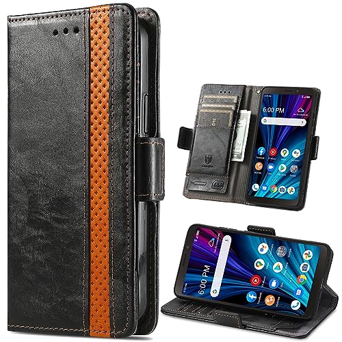 BAILI RFID Schutz Hülle für Nothing Phone 3A Pro, PU Leather Kartenschlitz Cover, RFID-Blockierung Cover für Nothing Phone (3a) Pro-002 von BAILI