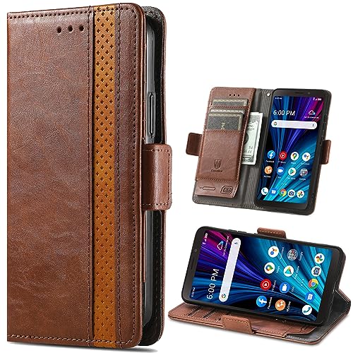 BAILI RFID Schutz Hülle für Nothing Phone 3A Pro, PU Leather Kartenschlitz Cover, RFID-Blockierung Cover für Nothing Phone (3a) Pro-005 von BAILI
