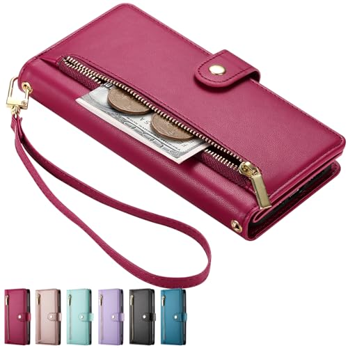 BAILI Zipper Wallet Handytasche für Honor 400, 9 Kartenfächer, Geldtasche mit Reißverschluss für Honor 400-05 BAILI Zipper Wallet Handytasche für Honor 400, 9 Kartenfächer, Geldtasche mit Reißverschluss für Honor 400-05 von BAILI