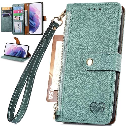 BAILI Zipper Wallet Schutz Hülle für Ulefone Note 20, Ständer Case RFID-Blockierung Cover für Ulefone Note 20-005 von BAILI