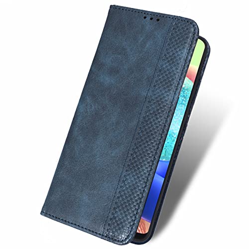 Lederhülle für Umidigi F3 4G/5G Hülle, Flip Case Schutzhülle Handy mit Kartenfach Stand, Tasche Cover Etui Handyhülle für Umidigi F3 4G/5G, Blau von BAILI