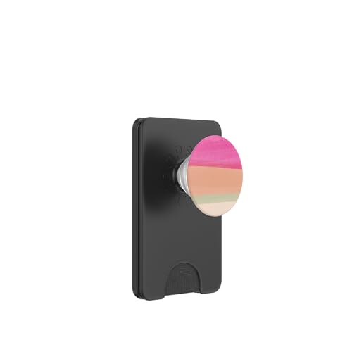 Abstrakte Linien Brush Pinsel PopSockets PopWallet für MagSafe von BAINAI