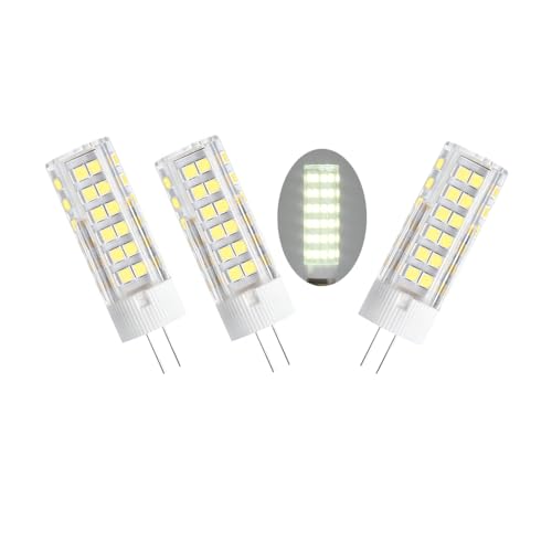 BAISHICHENG G4 LED Lampen 7W(Entspricht 70W Halogen)6000K Kaltweiß 360° Abstrahlwinkel Nicht Dimmbare Maisbirnen,3 Packungen G4 Bi-Pin Energiesparende LED Glühbirne von BAISHICHENG