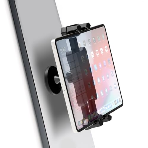 BAISHUN Magnetischer iPad-Ständer Tablet-Halterung, Tablet-Wandhalterung für Metalloberflächen, 7,4 kg Schwerlastgriff, 360° Schwenkbare Halterung für Küche, Fitnessstudio, Auto & Peloton, für 4,7 BAISHUN Magnetischer iPad-Ständer Tablet-Halterung, Tablet-Wandhalterung für Metalloberflächen, 7,4 kg Schwerlastgriff, 360° Schwenkbare Halterung für Küche, Fitnessstudio, Auto & Peloton, für 4,7 von BAISHUN