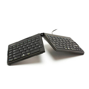 BAKKER ELKHUIZEN Goldtouch Travel Go2 ergonomische Tastatur geteilt, kabelgebunden schwarz BAKKER ELKHUIZEN Goldtouch Travel Go2 ergonomische Tastatur geteilt, kabelgebunden schwarz von BAKKER ELKHUIZEN