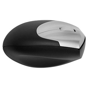 BAKKER ELKHUIZEN Handshake Mouse Wireless VS4 Maus ergonomisch kabellos schwarz, silber von BAKKER ELKHUIZEN