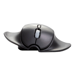 BAKKER ELKHUIZEN HandshoeMouse Shift Medium Maus ergonomisch kabellos schwarz von BAKKER ELKHUIZEN